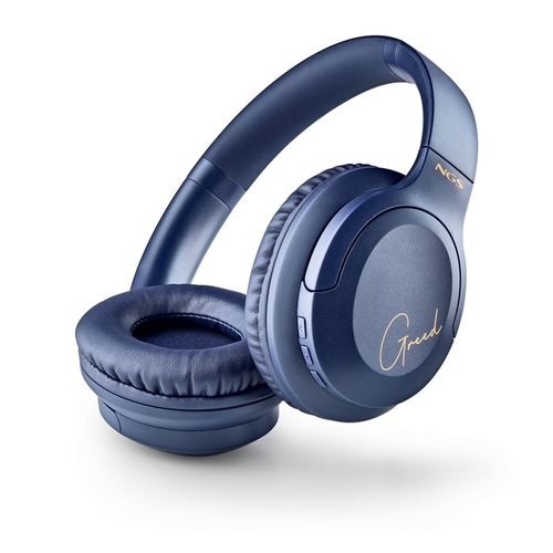 NGS ARTICA GREED Azul - Auricular de Diadema Con y sin cable