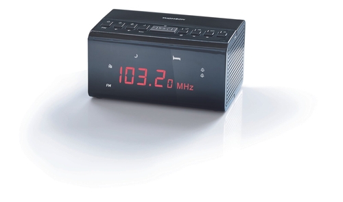 THOMSON CR50 - Radio Reloj Negro