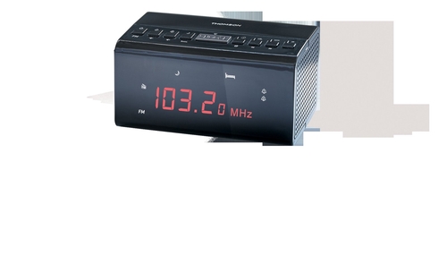 THOMSON CR50 - Radio Reloj Negro