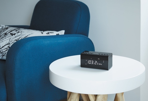 THOMSON CR50 - Radio Reloj Negro