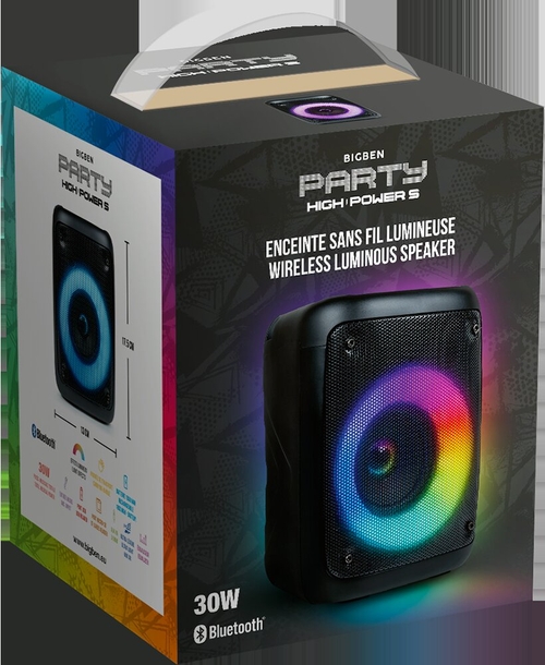 BIGBEN PARTYBTHPS - Altavoz Portátil 30W