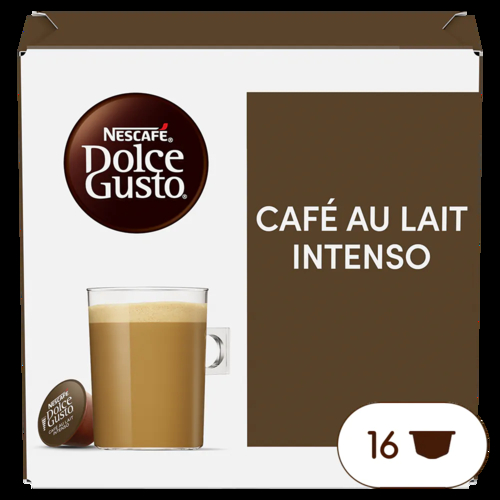 DOLCEGUSTO CON LECHE INTENSO - Cápsulas de café 16 Unidades