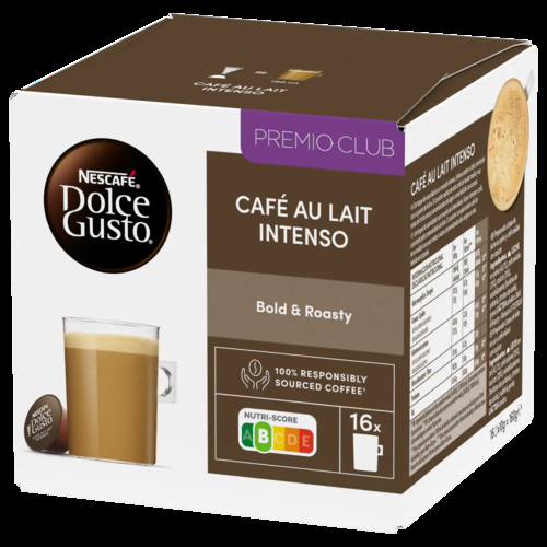 DOLCEGUSTO CON LECHE INTENSO - Cápsulas de café 16 Unidades
