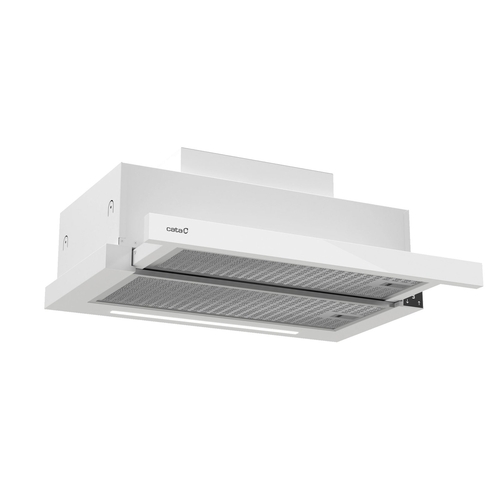 CATA TFH-6830-GWH Cristal Blanco - Campana Extraíble 60CM