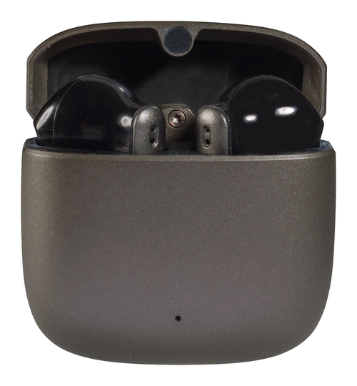 VIVANCO TRUE WIRELESS 62585 - Auricular Inalámbrico Antracita