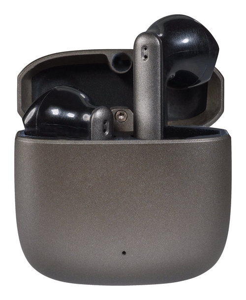 VIVANCO TRUE WIRELESS 62585 - Auricular Inalámbrico Antracita