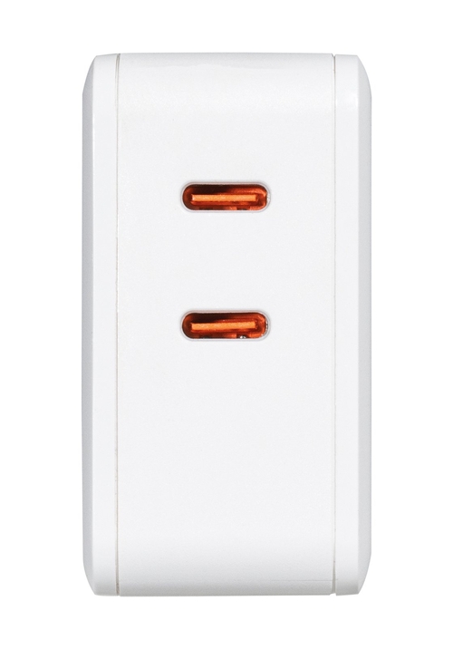 VIVANCO SF-USB-C2 Blanco - Cargador 20W+25W