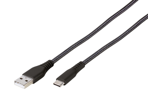 VIVANCO 61693 - Cable de Carga Negro