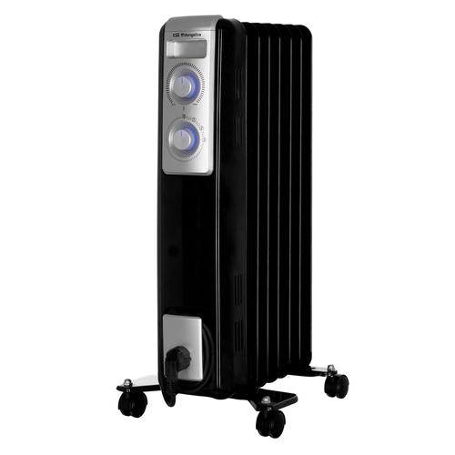 ORBEGOZO RN-1500 Negro - Radiador de Aceite 1500W