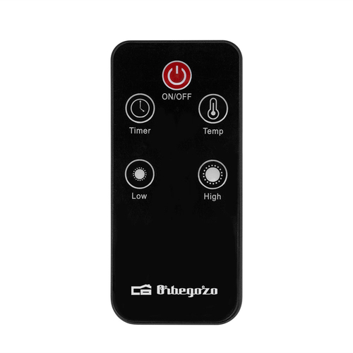 ORBEGOZO RMW-2010 Negro - Radiador de Mica 2000W con Wifi