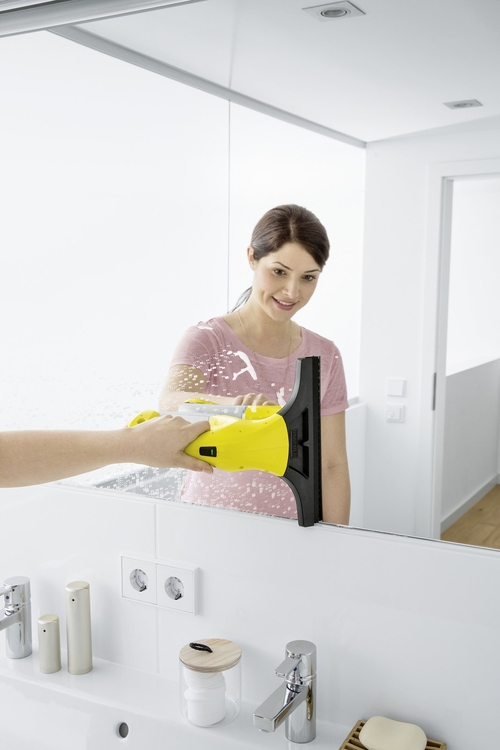 KARCHER VAC1-PLUS Amarillo - Limpiador de Cristales 25 minutos
