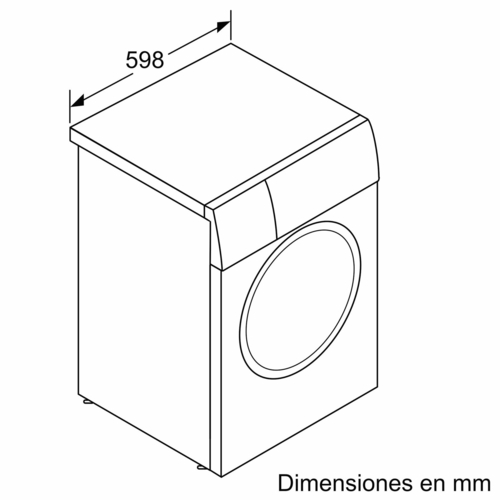 BALAY 3TS-282-B Blanco - Lavadora Carga Frontal 8KG 1200RPM