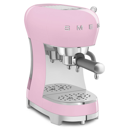 SMEG ECF-02-PKEU Rosa Brillante - Cafetera Express 1350W