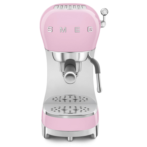 SMEG ECF-02-PKEU Rosa Brillante - Cafetera Express 1350W