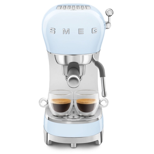 SMEG ECF-02-PBEU Azul Brillante - Cafetera Express 1350W