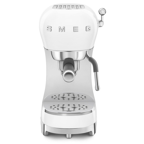 SMEG ECF-02-WHEU Blanco Brillante - Cafetera Express 1350W