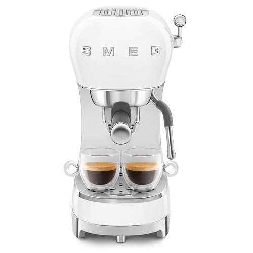 SMEG ECF-02-WHEU Blanco Brillante - Cafetera Express 1350W