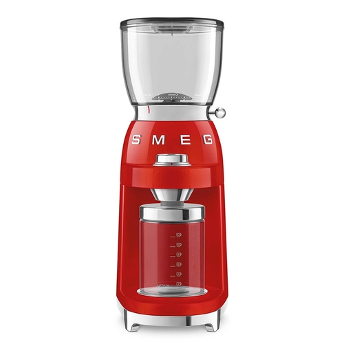 SMEG CGF-11-RDEU Rojo Brillante - Molinillo Café 150W