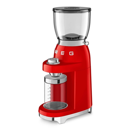 SMEG CGF-11-RDEU Rojo Brillante - Molinillo Café 150W