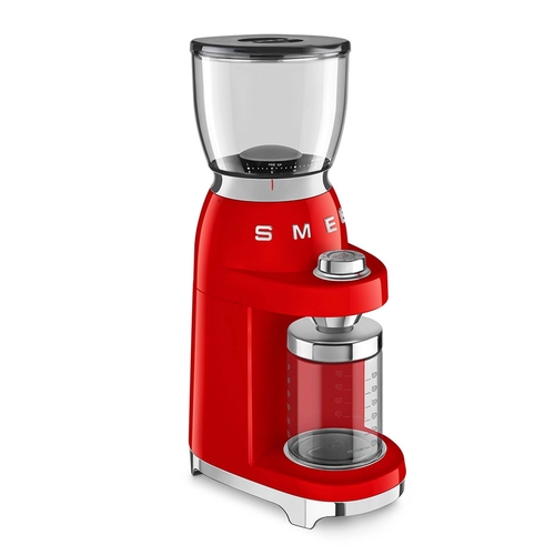 SMEG CGF-11-RDEU Rojo Brillante - Molinillo Café 150W