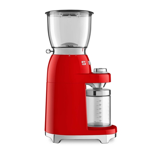 SMEG CGF-11-RDEU Rojo Brillante - Molinillo Café 150W