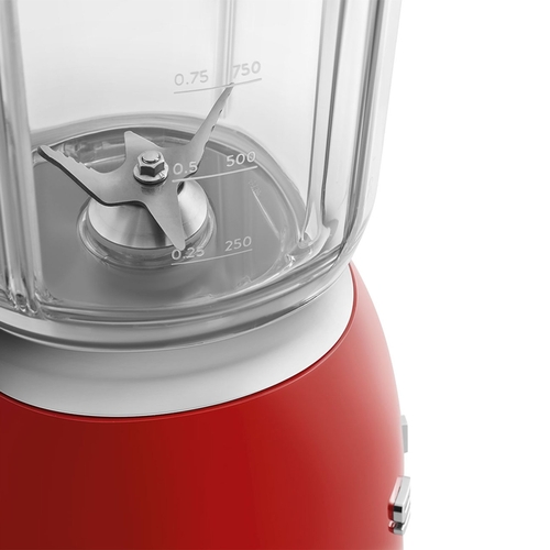 SMEG BLF-03-RDEU Rojo Brillante - Batidora de Vaso 800W