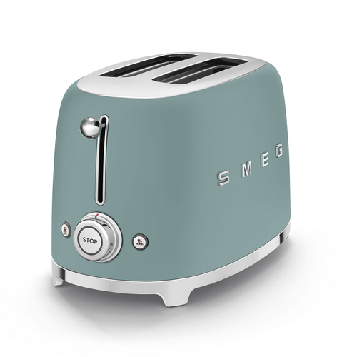 SMEG TSF-01-EGMEU Verde Esmeralda Mate - Tostador 950W