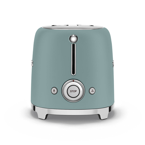 SMEG TSF-01-EGMEU Verde Esmeralda Mate - Tostador 950W