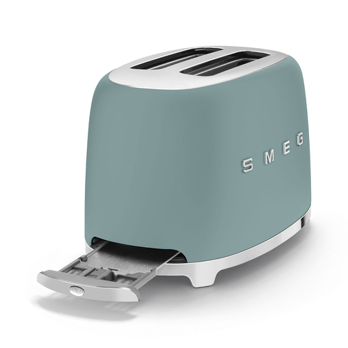 SMEG TSF-01-EGMEU Verde Esmeralda Mate - Tostador 950W
