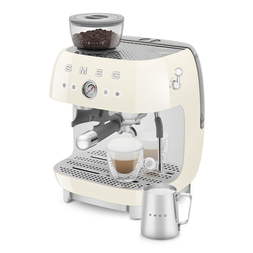 SMEG EGF-03-CREU Crema Brillante - Cafetera Superautomática 1650W