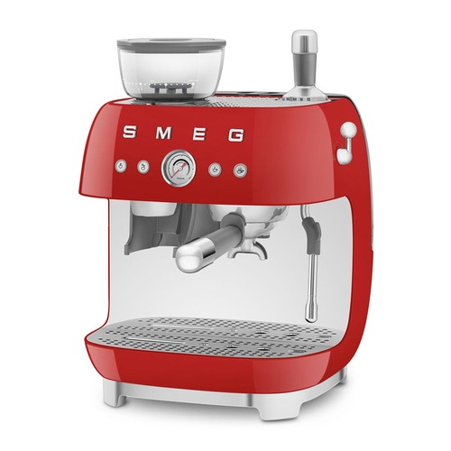 SMEG EF-03-RDEU Rojo Brillante - Cafetera Superautomática 1650W