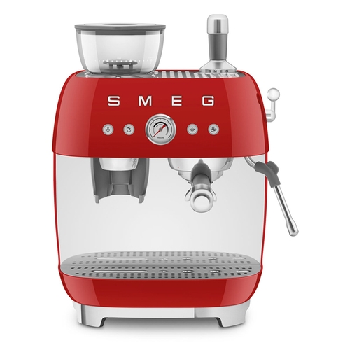 SMEG EF-03-RDEU Rojo Brillante - Cafetera Superautomática 1650W