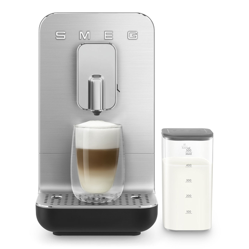 SMEG BCC-13-BLMEU Negro Mate - Cafetera Superautomática 1350W
