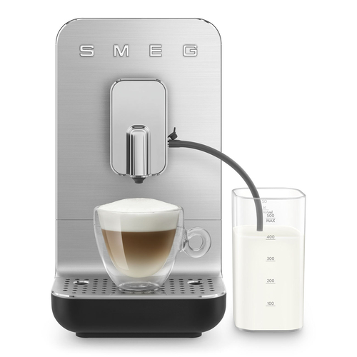 SMEG BCC-13-BLMEU Negro Mate - Cafetera Superautomática 1350W