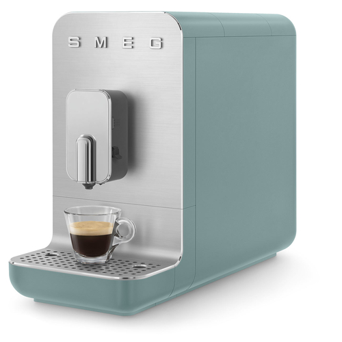 SMEG BCC-13-EGMEU Verde Esmeralda Mate - Cafetera Superautomática 1350W