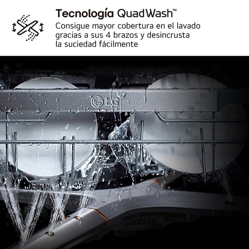 LG DF-355-FW Blanco - Lavavajillas 60CM 14 Servicios