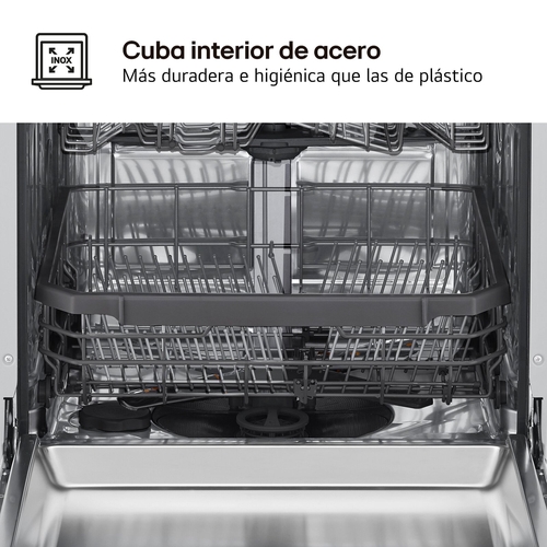 LG DF-355-FW Blanco - Lavavajillas 60CM 14 Servicios
