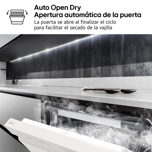 LG DF-355-FW Blanco - Lavavajillas 60CM 14 Servicios