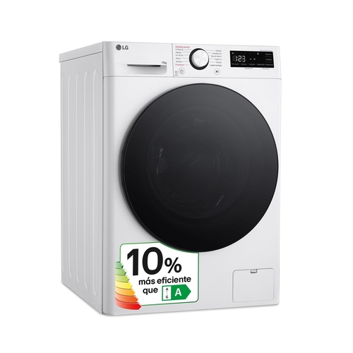 LG F4-WR6010AGW Blanco - Lavadora Carga Frontal 10KG 1400RPM