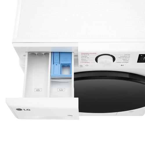 LG F4-WR6010AGW Blanco - Lavadora Carga Frontal 10KG 1400RPM
