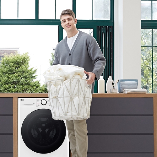 LG F4-WR6010AGW Blanco - Lavadora Carga Frontal 10KG 1400RPM