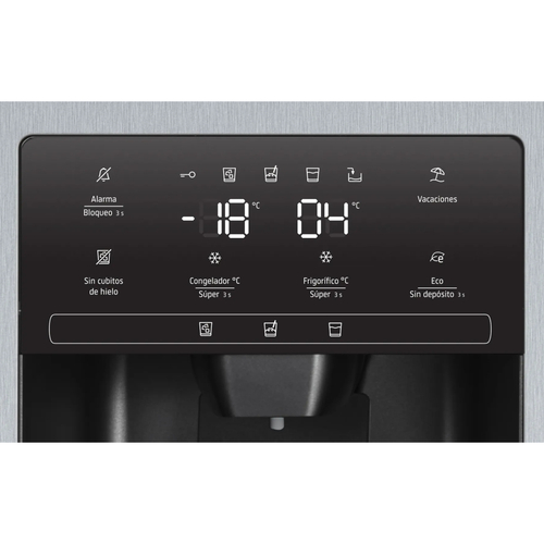 BALAY 3FAE-494-XE INOX Antihuellas - Frigorífico Americano No Frost