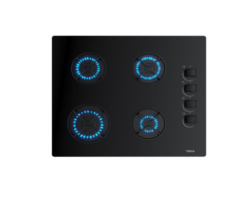 TEKA GBE-64002-KLN Negro - Placa de Gas 60CM Gas Natural