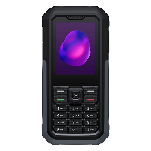 TCL 3189 Rugerizado Negro - Móvil 64MB 128MB