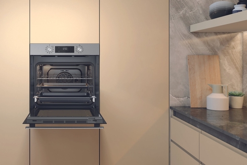 WHIRLPOOL OMR58HU1X INOX - Horno Multifunción 71L