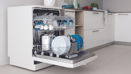 INDESIT D2F HK-26 Blanco - Lavavajillas 60CM 14 Servicios