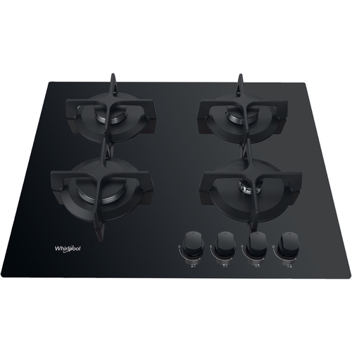 WHIRLPOOL GOB-616-NB Negro - Placa de Gas 60CM Gas Natural