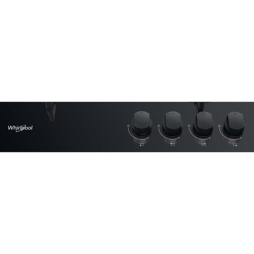 WHIRLPOOL GOB-616-NB Negro - Placa de Gas 60CM Gas Natural