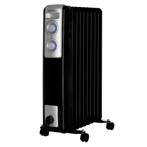 ORBEGOZO RN-2000 Negro - Radiador de Aceite 2000W