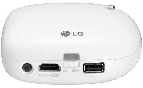 LG PV-150-G Blanco - Proyector 100 Lúmenes